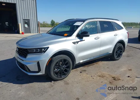 2021 Kia Sorento Sx z USA, uszkodzony, nr VIN 5XYRK4LF2MG030965